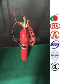 Direct type fire-detecting-tube extinguisher