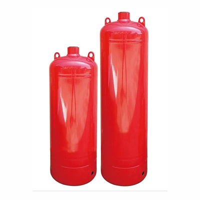 Red High Efficiency FM200 Gaseous Fire Cylinder For Fire Protection