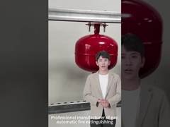 10-1000Kg Kapasitas Sistem Pemadam Kebakaran Gas FM200 Pemadam Kebakaran