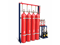 Keamanan Tinggi IG100 Sistem Pencegahan Kebakaran Gas Inert