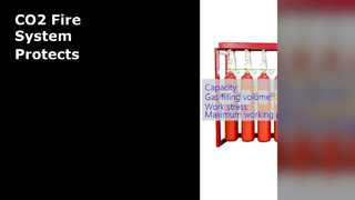 Perpustakaan Sistem Kebakaran Listrik Perlindungan CO2