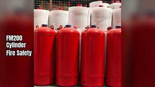 Pemadam Kebakaran Silinder Baja FM200