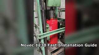 Installation of Novec1230