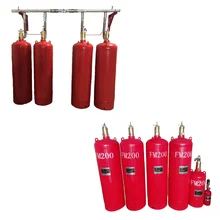 Temperature Range -40C To 60C Gaseous Fire Cylinder M25x2 Thread 150 Bar