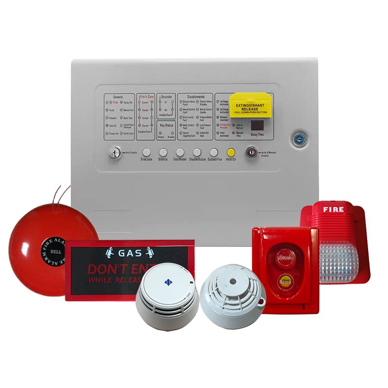 Intelligent Inert Gas Fire Suppression System with Automatic Control ...